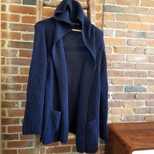Men's oversized slouchy knit cardigan